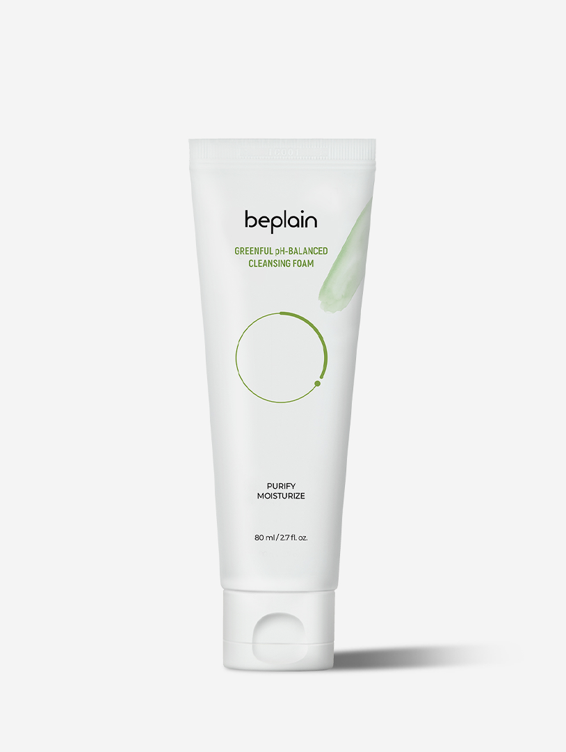 BePlain Mung Bean pH-Balanced Cleansing Foam 80ml