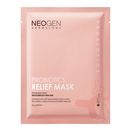 Neo Gen DERMALOGY PROBIOTICS RELIEF MASK (25ML X 5 SHEETS)
