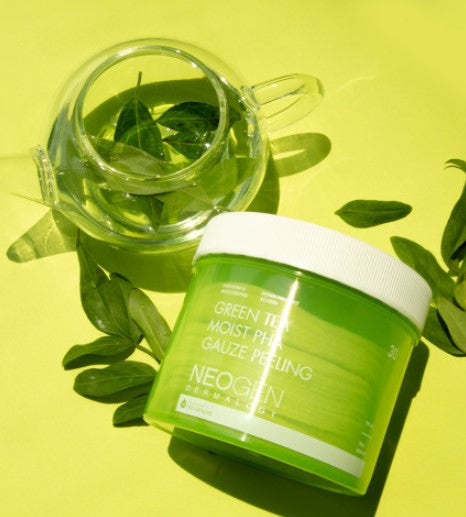 Neo Gen Green tea moist PHA Gauze peeling 30Pad
