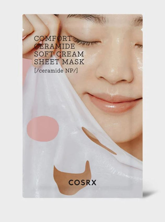 Cosrx  Balancium Comfort Ceramide Soft Cream Sheet Mask 1ea 26g