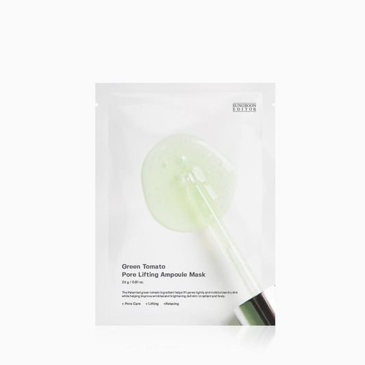 SungboonEditor Green Tomato Pore Lifting Ampoule Mask 1ea 23g
