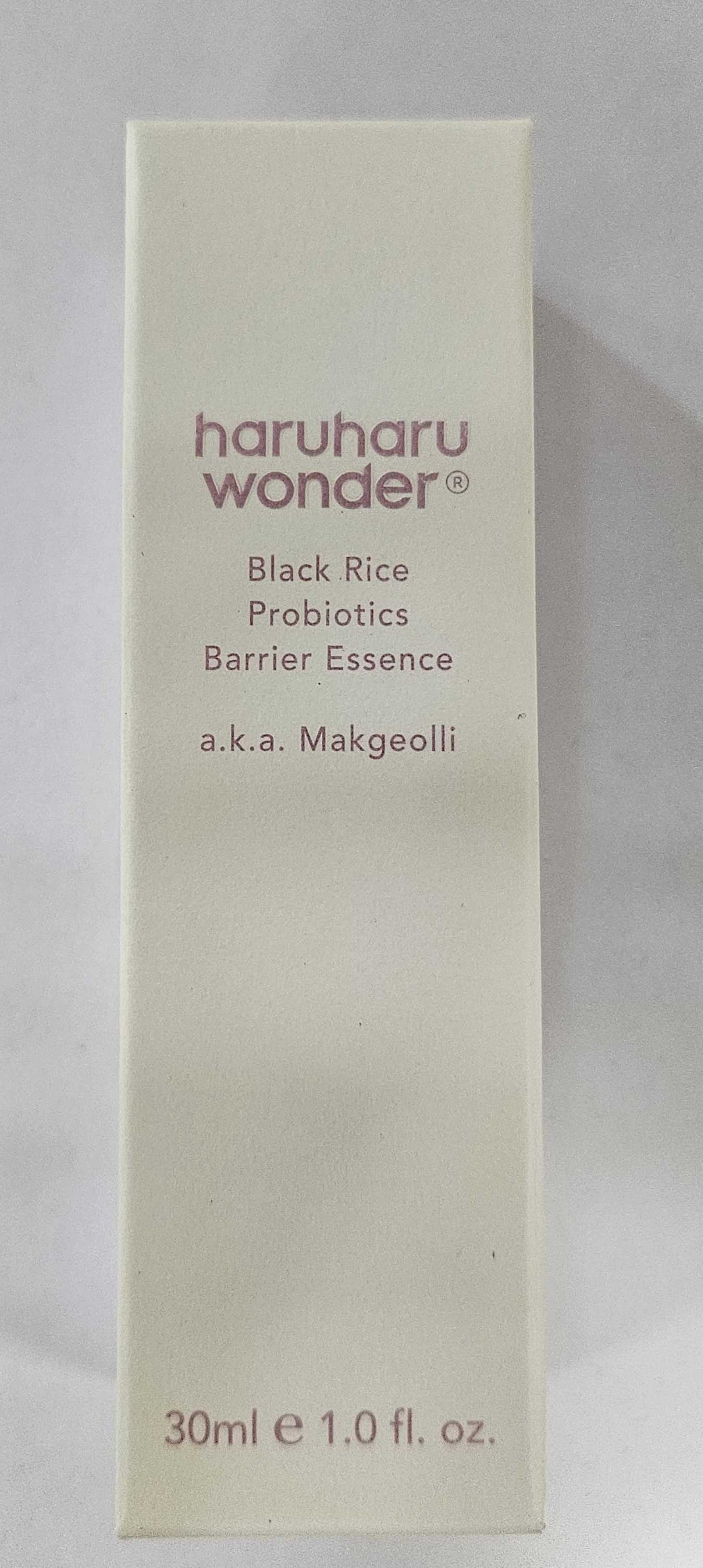 HaruHaruWonder Black Rice Probiotics Barrier Essence 30ml_Official
