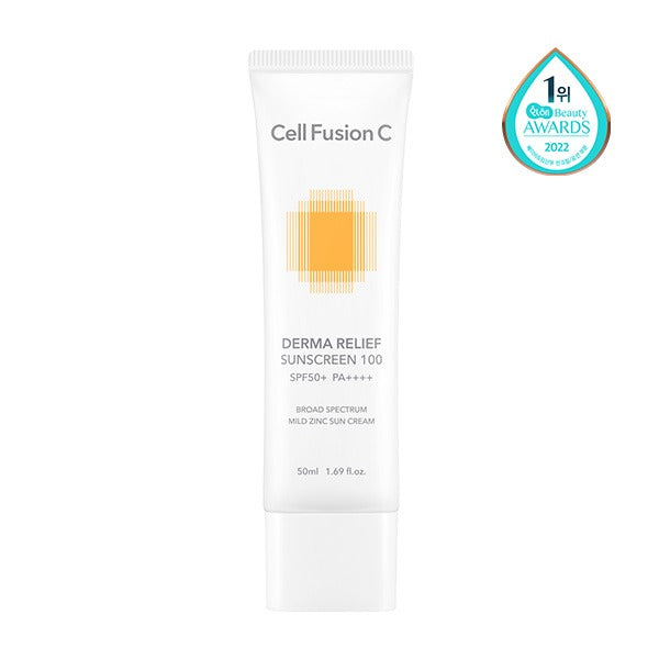 CellFusionC Derma Relief Sunscreen 100 SPF50+/PA++++ 50ml