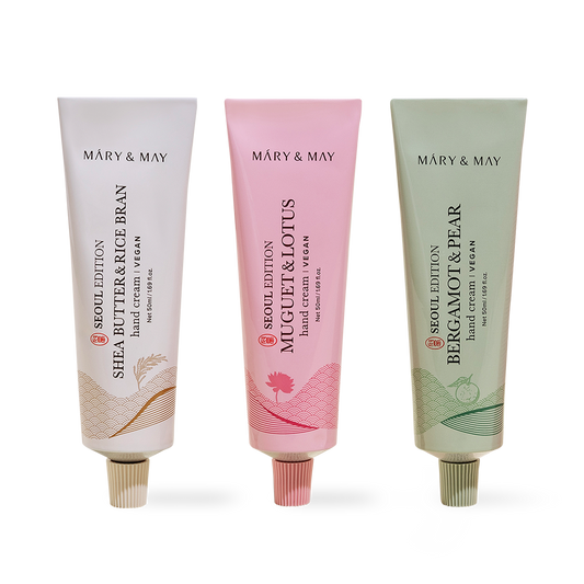 Mary&May Seoul Edition Hand Cream Trio Set (50ml x3)