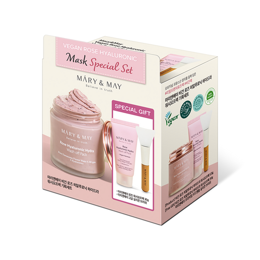 Mary&MayRose Hyaluronic Hydra Wash Off Pack Special Set (125g+30g)