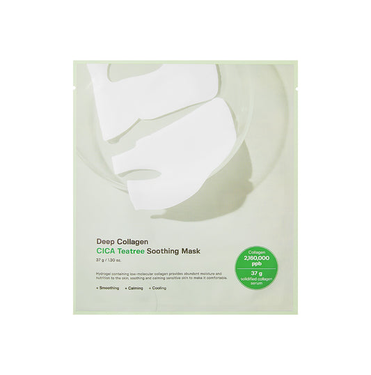 SungboonEditor Deep Collagen Cica Teatree Soothing Mask 37g*4ea