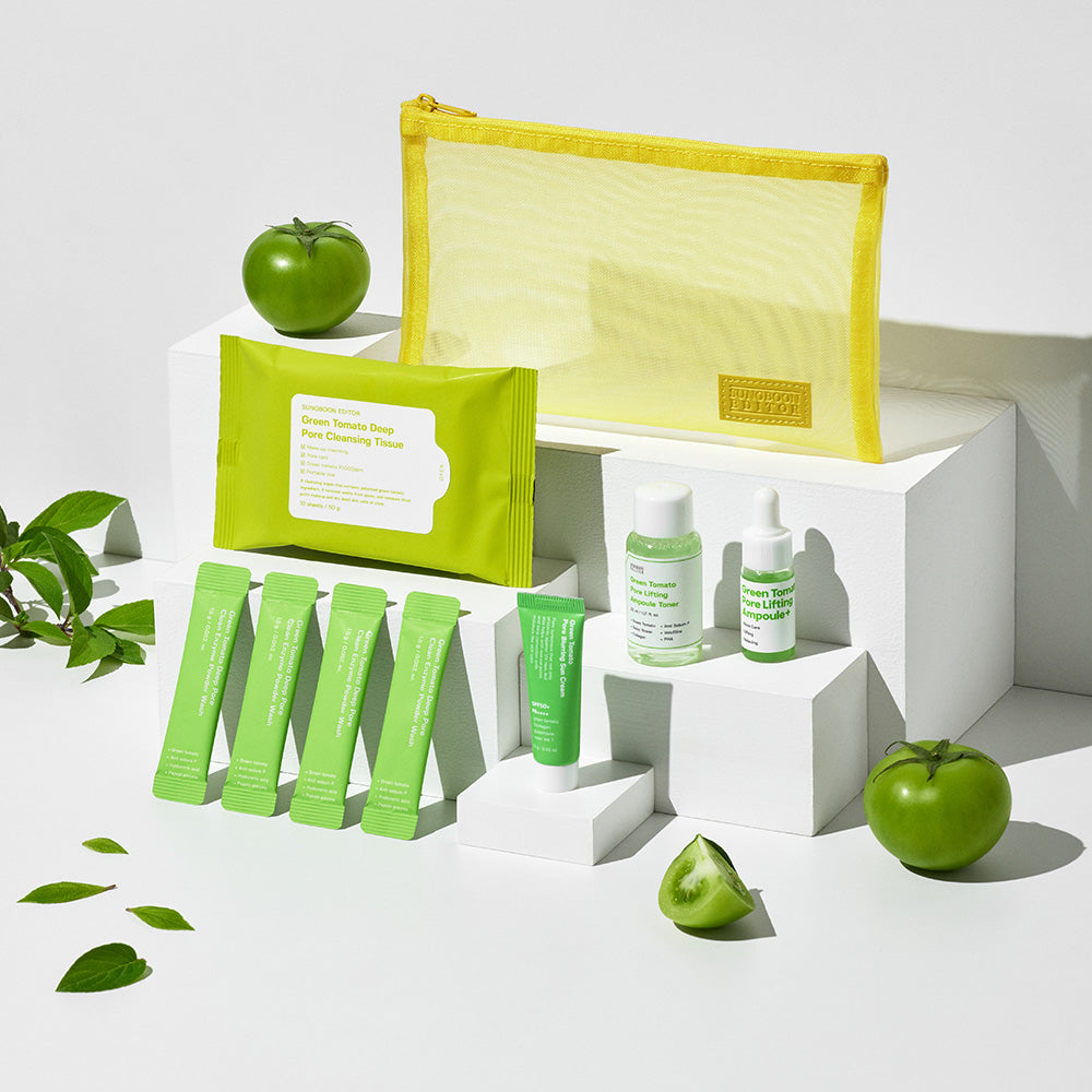 SUNGBOON EDITOR Green Tomato Travel Kit 150g