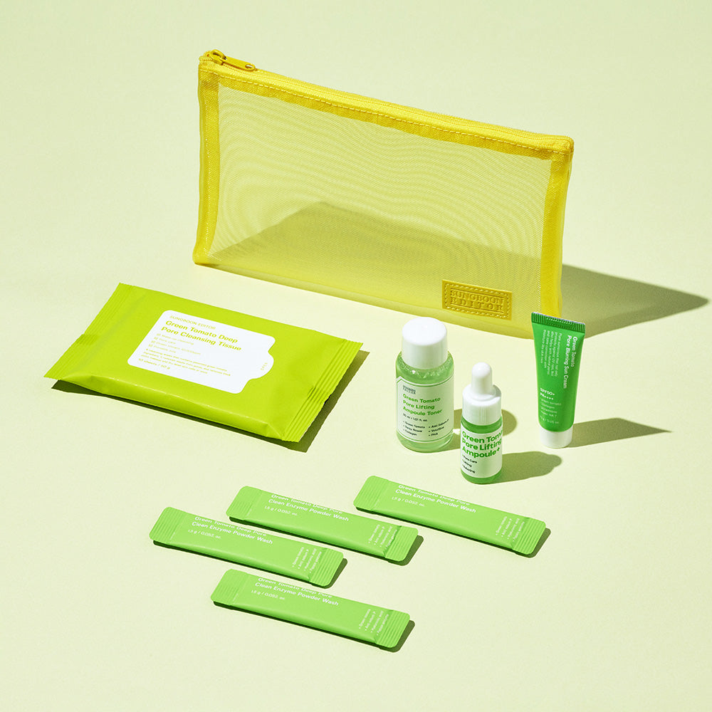 SUNGBOON EDITOR Green Tomato Travel Kit 150g
