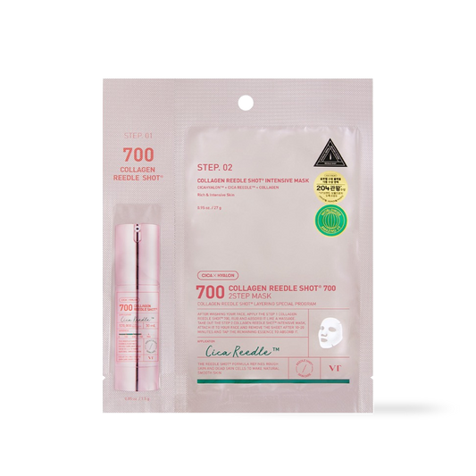 VT Cosmetics COLLAGEN Reedles Shot 700hL 2 STEP MASK