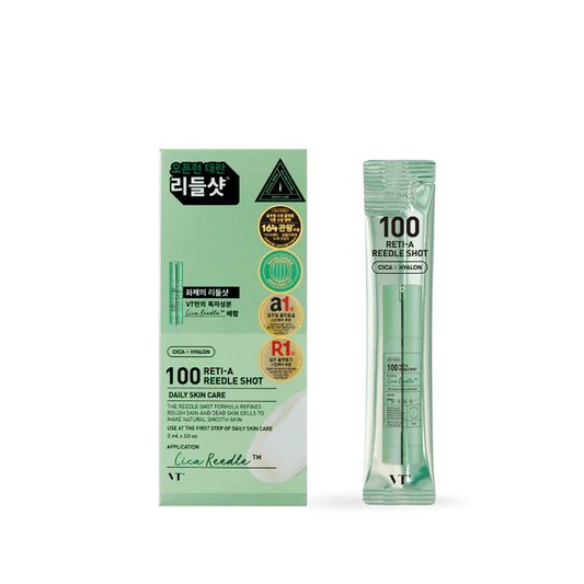 VT Cosmetics 100 RETI-A Reedle shot 10ea