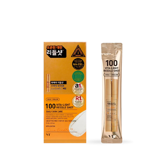 VT Cosmetics  100 VITA-LIGHT Reedle shot 10ea