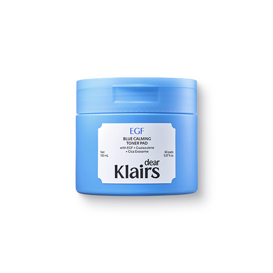 Klairs EGF Blue Calming Toner Pad 150 ml 60 Pads