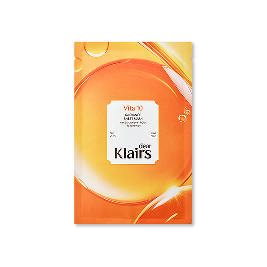 Klairs Vita 10 Radiance Sheet Mask 25 ml