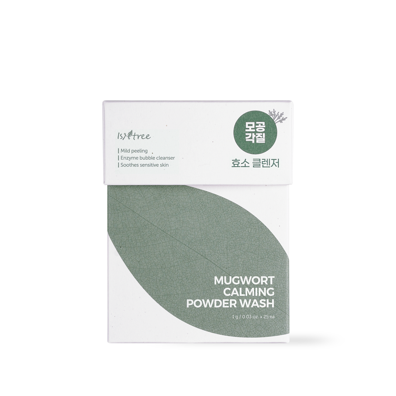 Isntree Mugwort Calming Powder Wash 1g*25ea