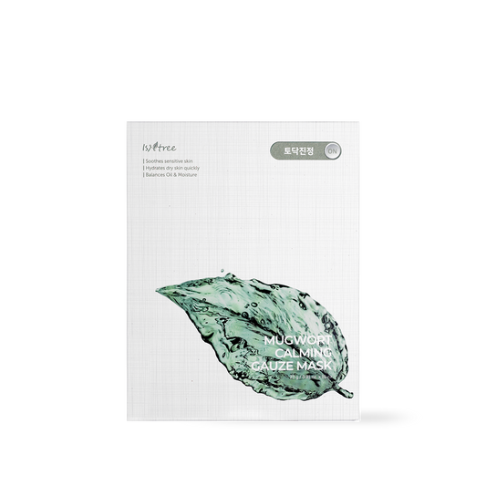 Isntree Mugwort Calming Gauze Mask 23g*10ea