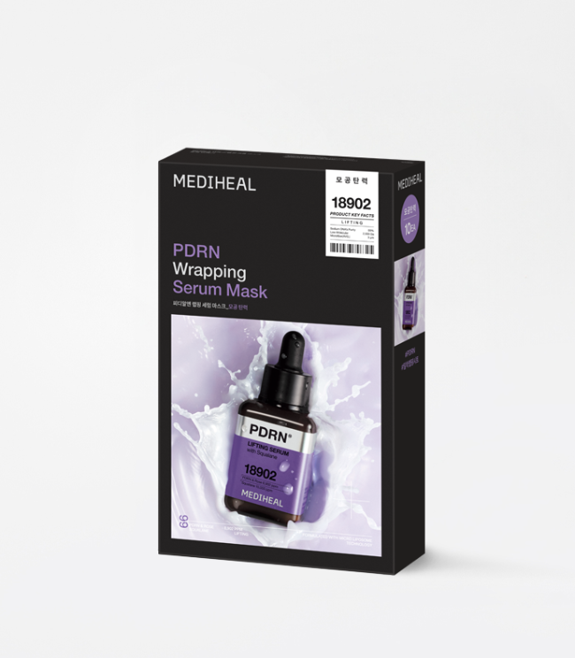 Mediheal PDRN Wrapping Serum Mask Sheet Pore Tightening 10ea