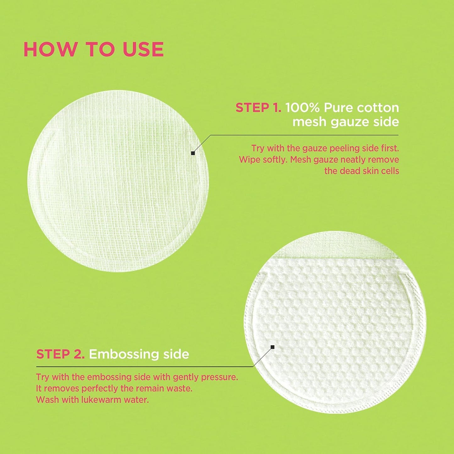 Neo Gen Green tea moist PHA Gauze peeling 30Pad