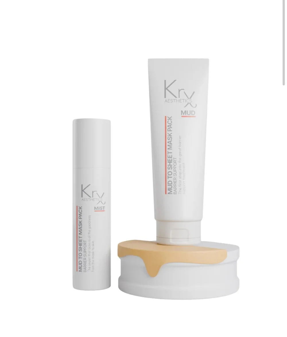 Krx Mud to Sheet Mask Pack