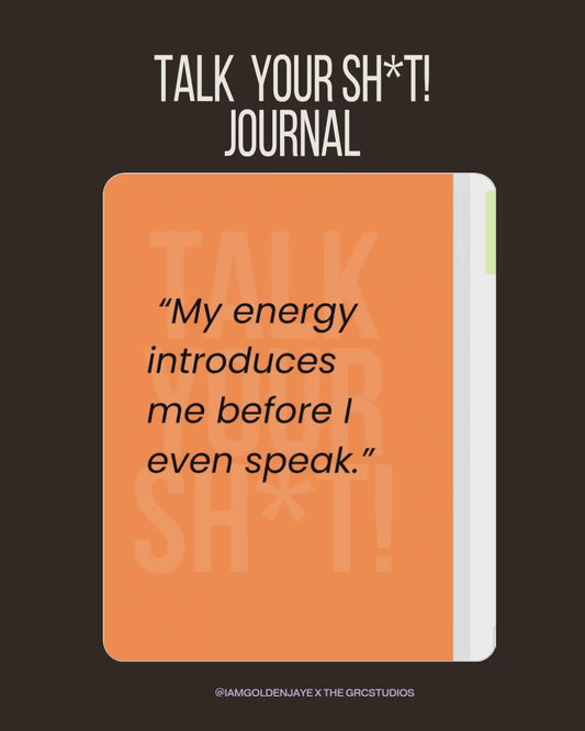 Talk Your Sh*t!   Positive Self Talk Journal + Digital Bundle