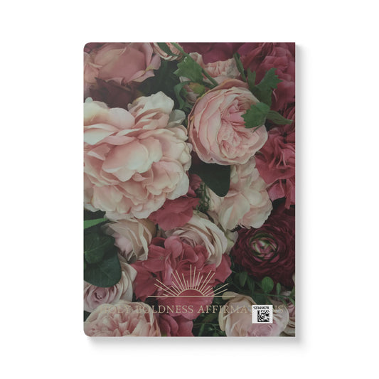 Forest Green Floral Affirmation Journal - Visualize