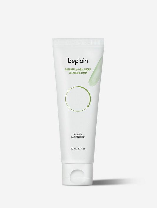BePlain Mung Bean pH-Balanced Cleansing Foam 80ml
