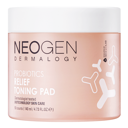 Neo Gen DERMALOGY PROBIOTICS RELIEF TONING PAD (50 PADS)