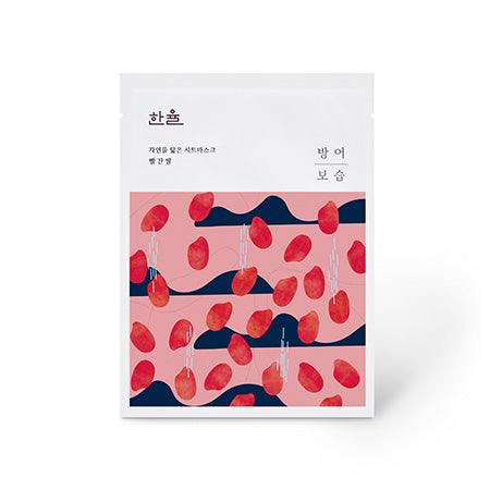 Hanyul  Nature In Life Sheet Mask Red Rice_Skin-Defending Hydration 10ea