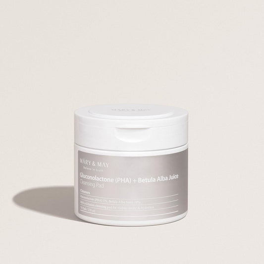 Mary&May Gluconolactone (PHA)+Betula Alba Juice Cleansing Pad 70Pads/270ml