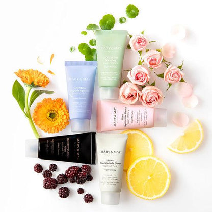 Mary&May Vegan Wash Off Mask Mini Gift Set (30g x5)