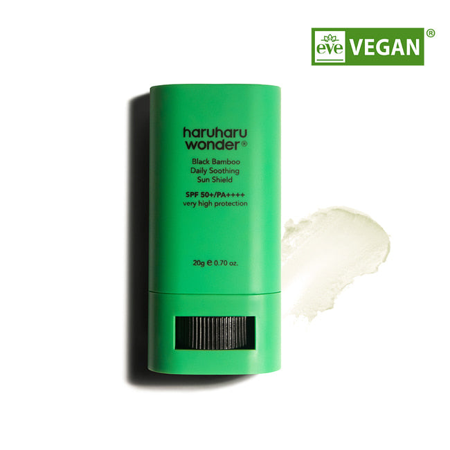 HaruHaruwonder  Black Bamboo Daily Soothing Sun Shield  SPF50+ PA++++ 20g