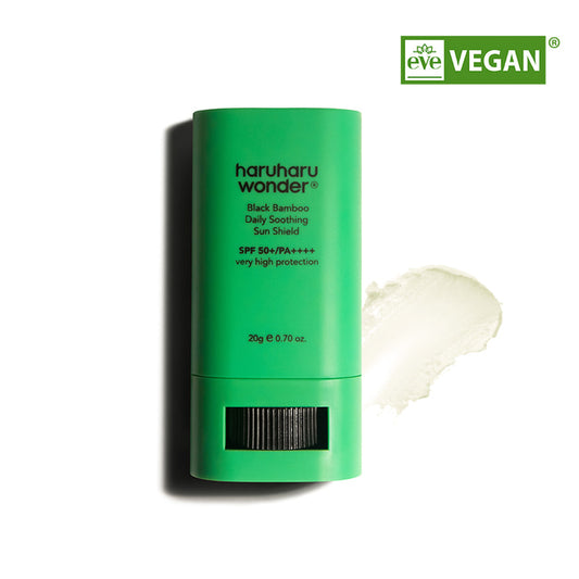 HaruHaruwonder  Black Bamboo Daily Soothing Sun Shield  SPF50+ PA++++ 20g