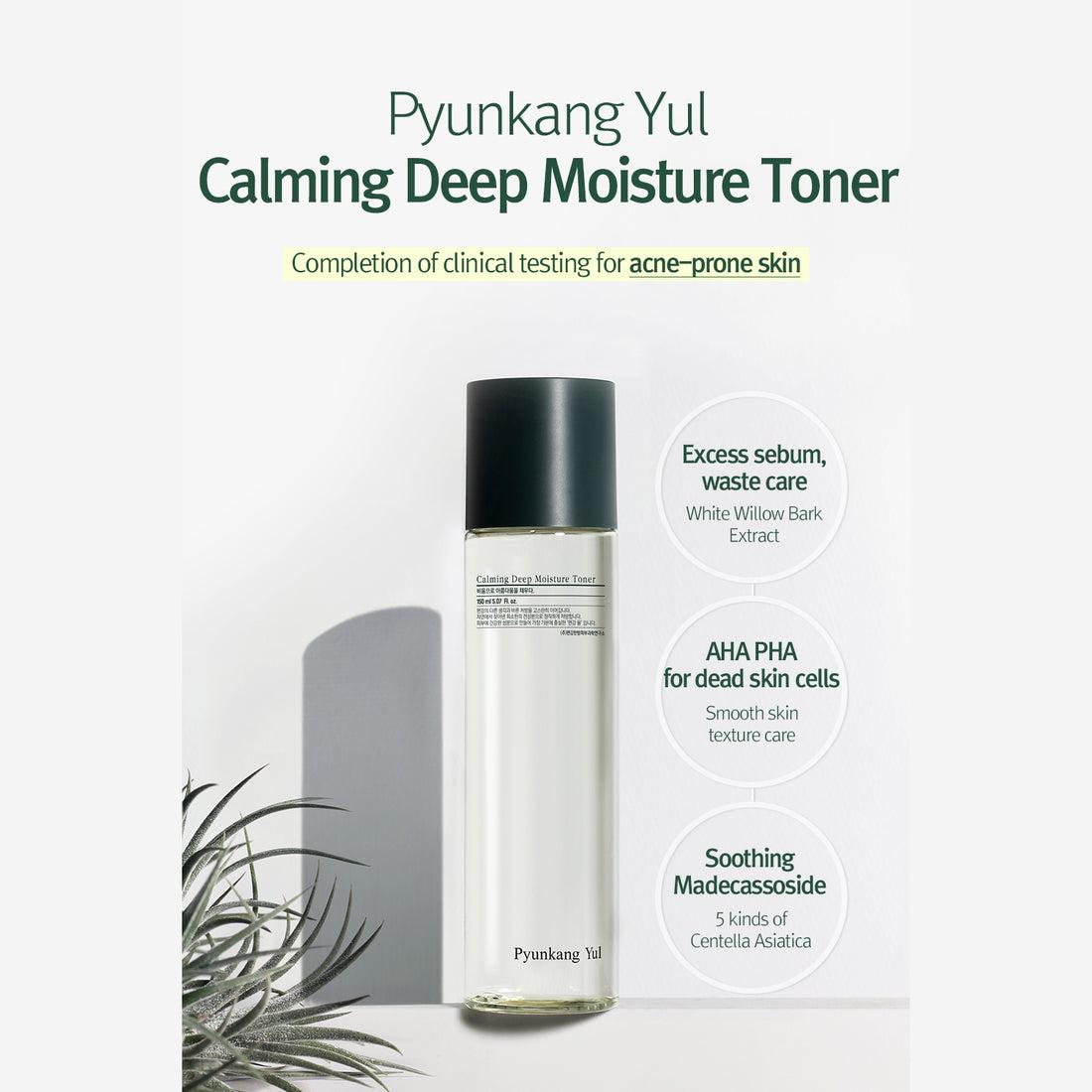 PyunkangYul Calming Deep Moisture Toner - 2 Size