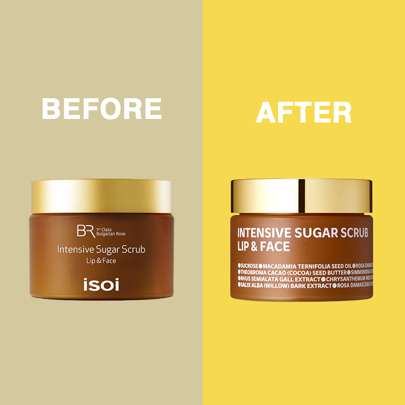 SOI Bulgarian Rose Intensive Sugar Scrub Lip&Face 60g