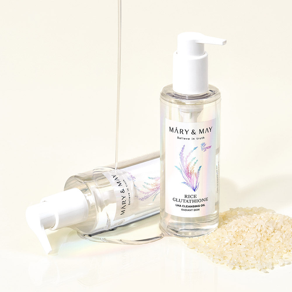 Mary & May Rice Glutathione LHA Cleansing Oil 200ml
