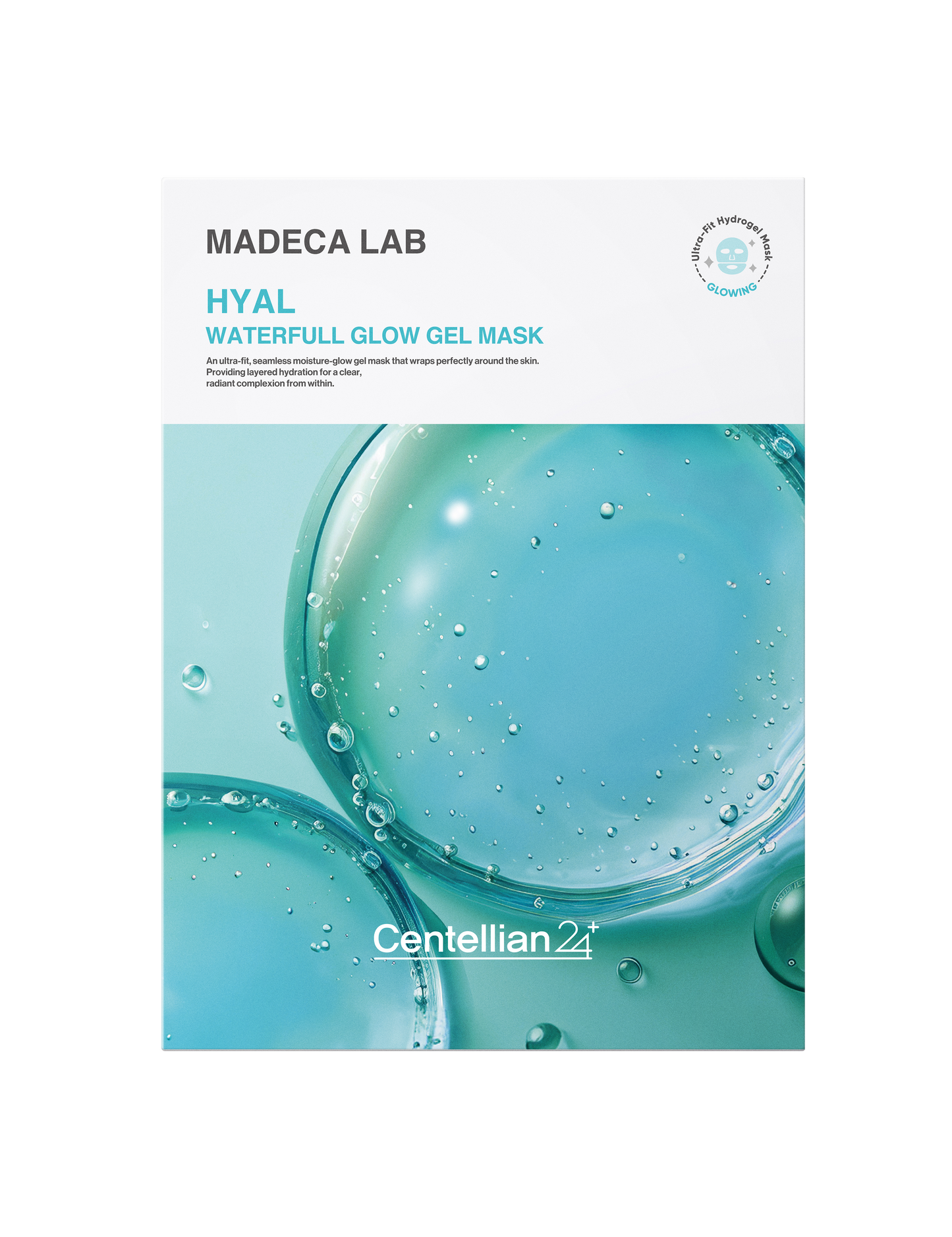 Centellian24   Madeca Lab Hyal Waterfull Glow Gel Mask 5ea