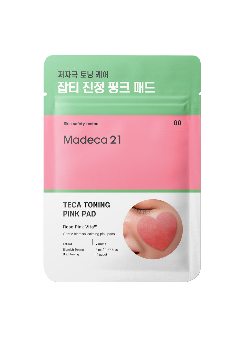 Madeca21  Teca Toning Pink Pad 4ea