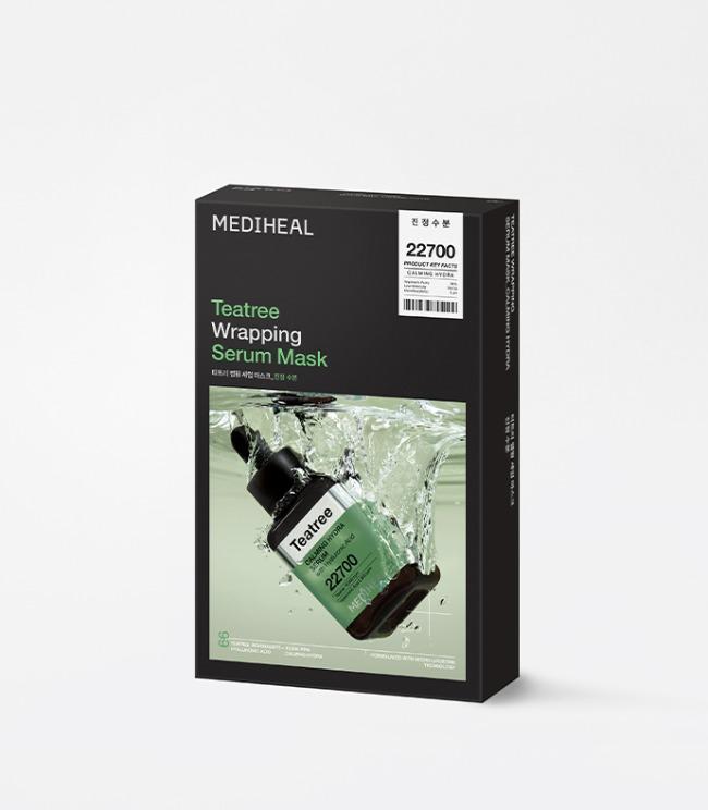 Mediheal  Teatree Wrapping Serum Mask Calming Hydra 10ea