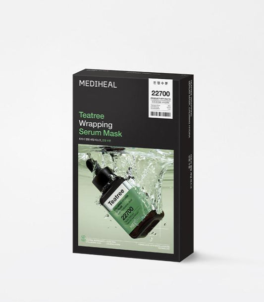 Mediheal  Teatree Wrapping Serum Mask Calming Hydra 10ea