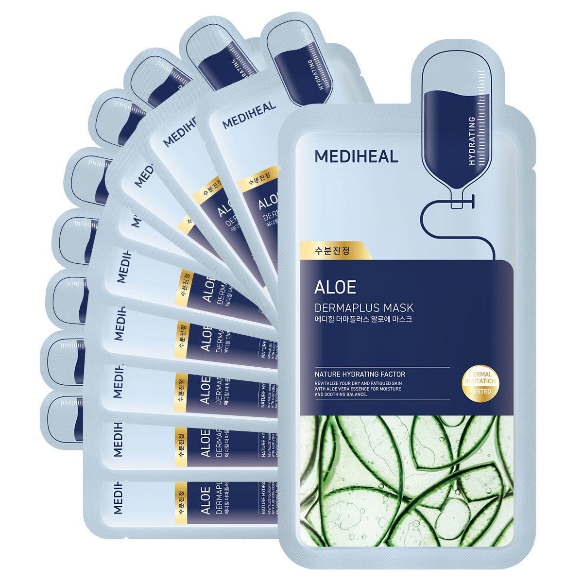 Mediheal  Derma Plus Aloe Mask 10ea