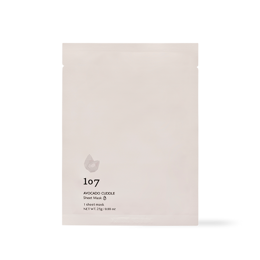 107 AVOCADO CUDDLE Sheet Mask (5 sheets set) 25g*5sheets